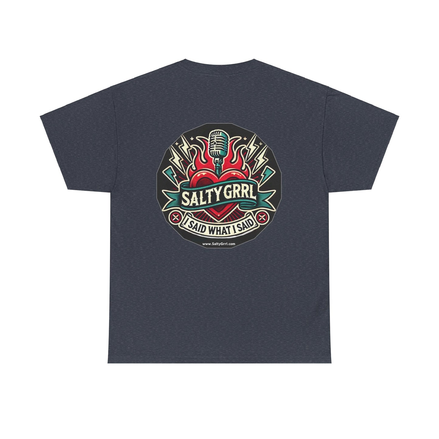 Salty Grrl Says Unisex Heavy Cotton Tee - 'Feral'