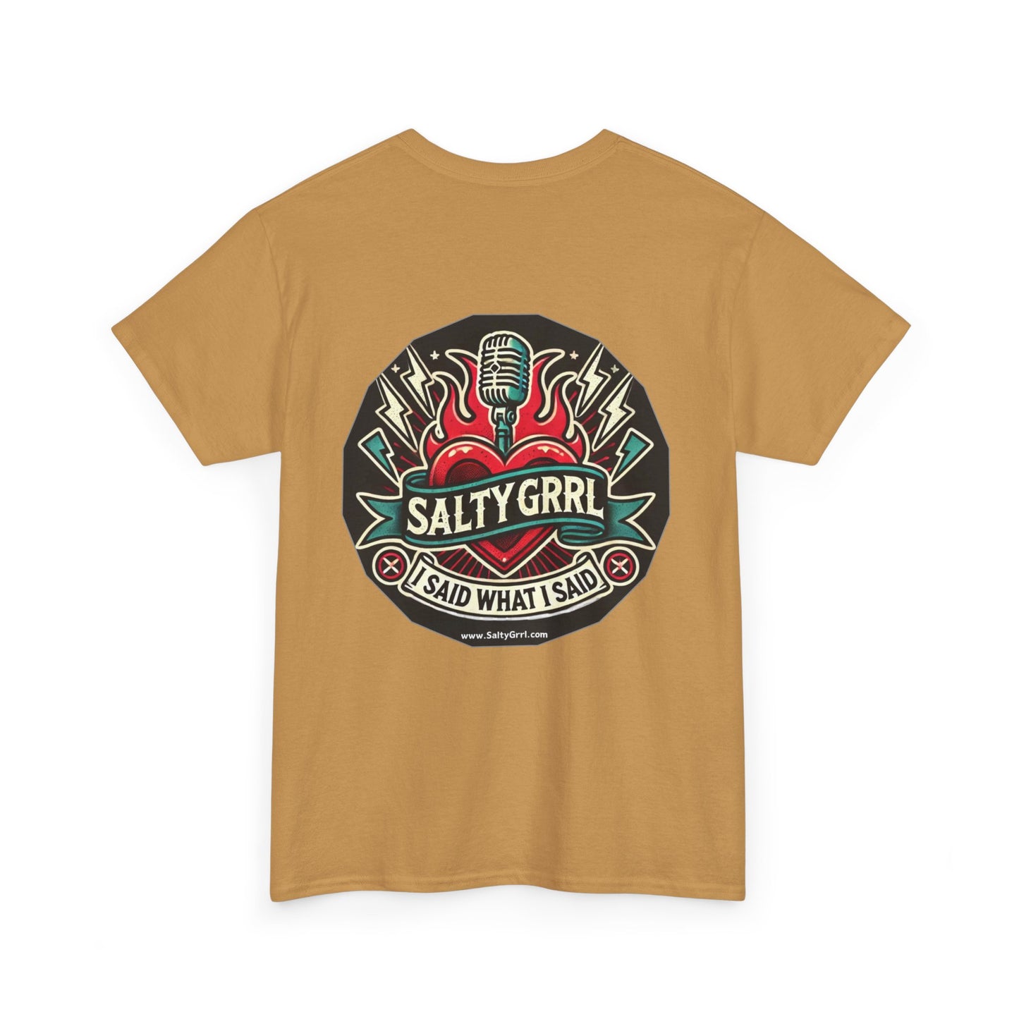 Salty Grrl Says Unisex Heavy Cotton Tee - 'Feral'