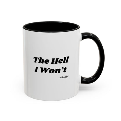 Empowered Women's Accent Coffee Mug