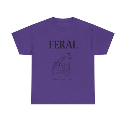 Salty Grrl Says Unisex Heavy Cotton Tee - 'Feral'