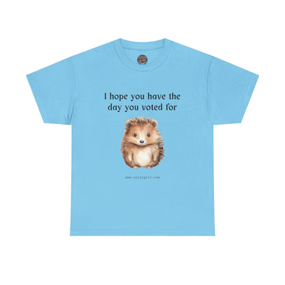 Salty Grrl Statement Tee - 'Hope Hedgehog'