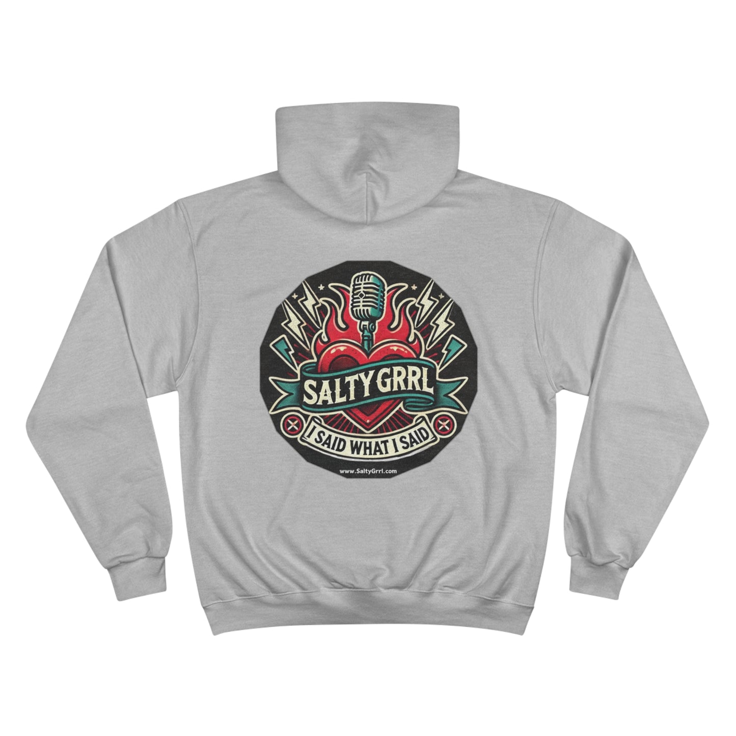 Badass Believer of Human Rights Champion Hoodie - Cozy Graphic Pullover for Casual Wear