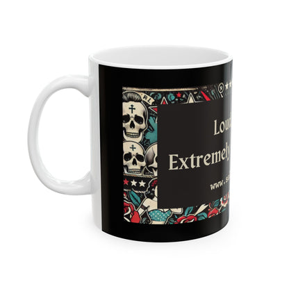 Salty Grrl Says Defiant Mug, (11oz, 15oz)