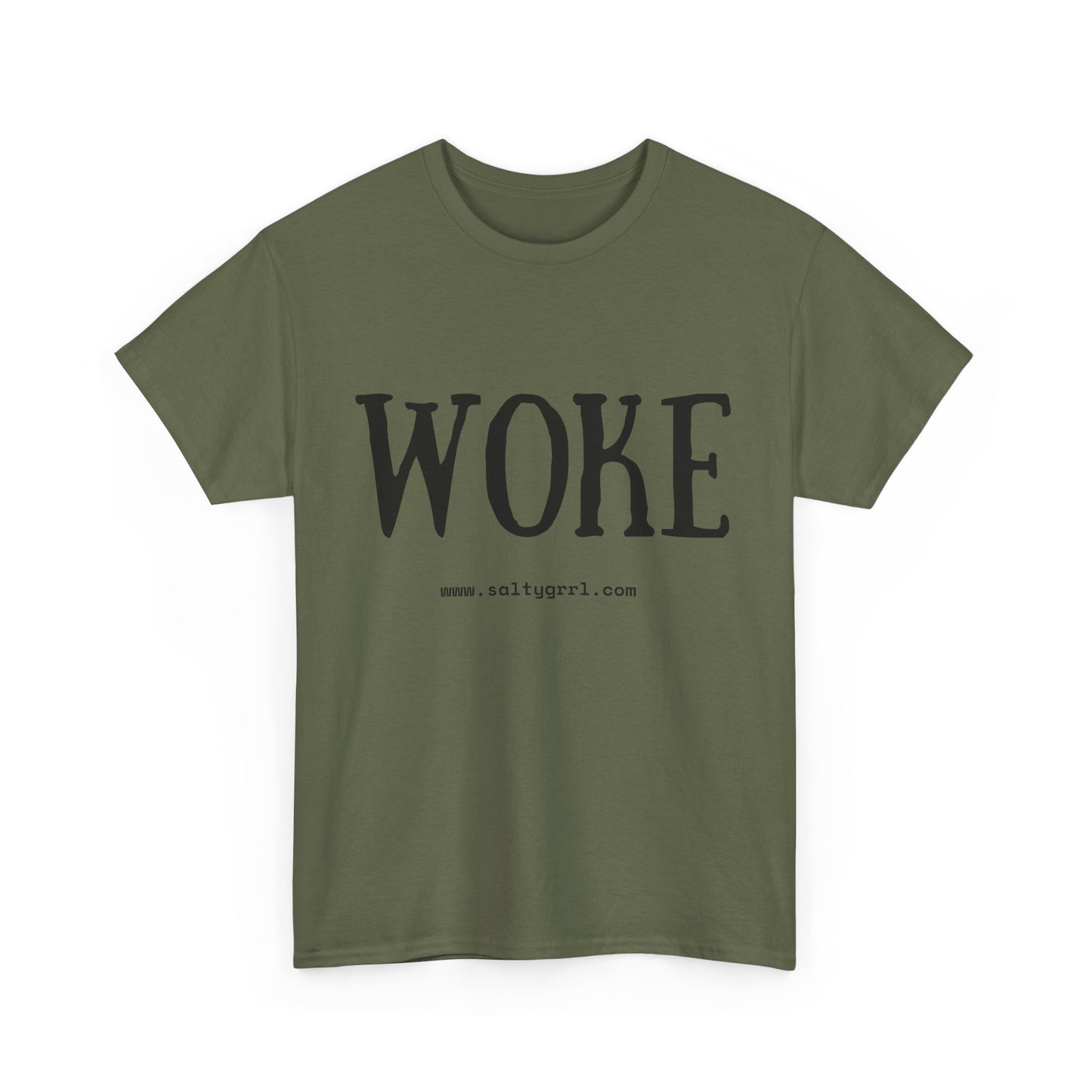 Salty Grrl Says Statement Tee - Woke