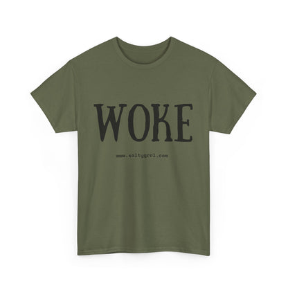 Salty Grrl Says Statement Tee - Woke