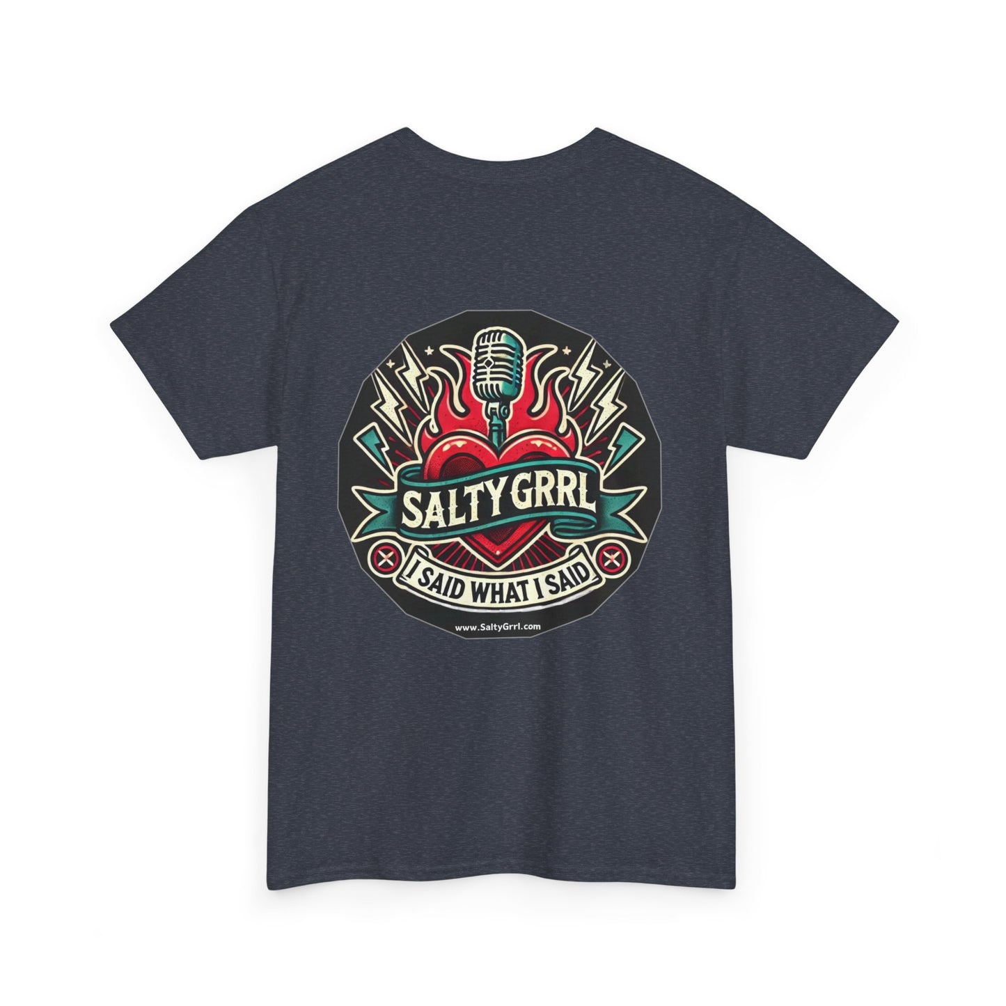 Salty Grrl Says Unisex Heavy Cotton Tee - 'Feral'