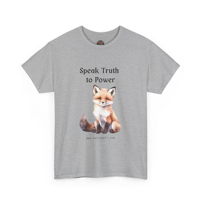Salty Grrl Statement Tee - 'Truth Fox'
