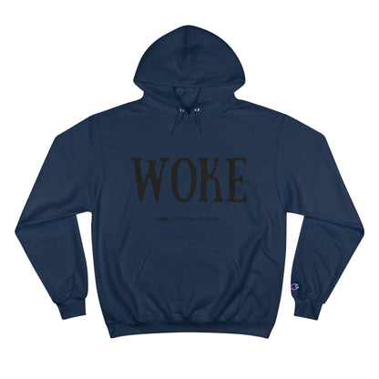 Woke Champion Hoodie - Cozy Graphic Pullover for Casual Wear