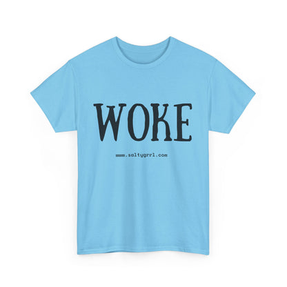 Salty Grrl Says Statement Tee - Woke