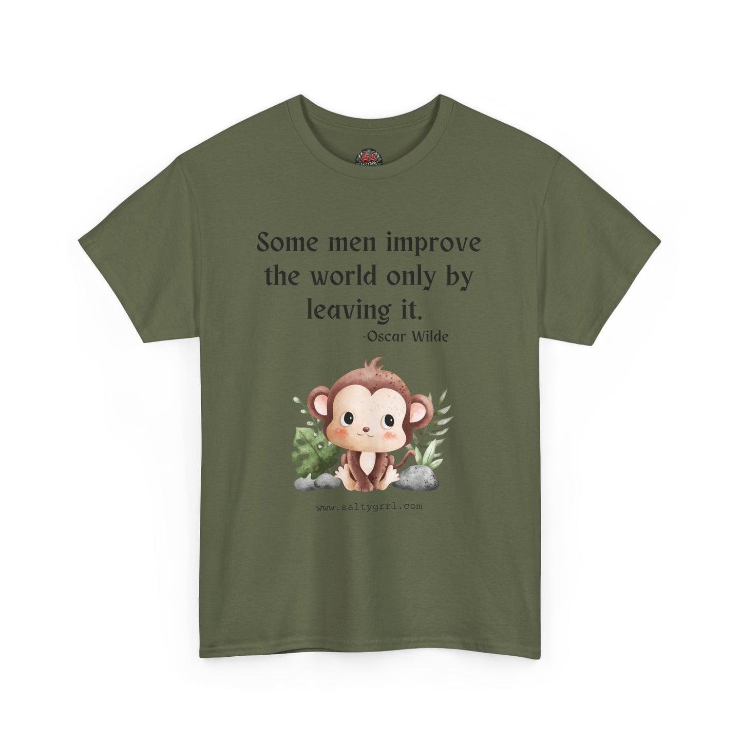 Salty Grrl Statement Tee - 'Some Men'