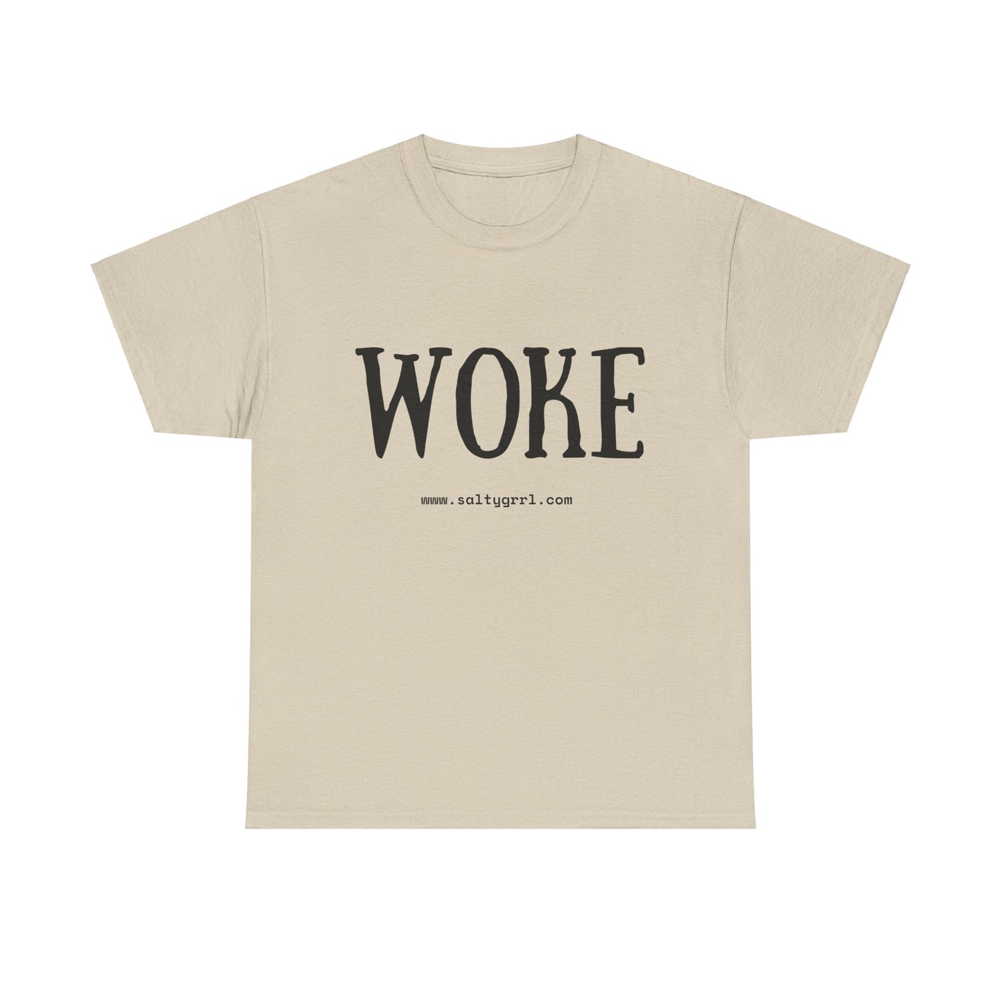 Salty Grrl Says Statement Tee - Woke