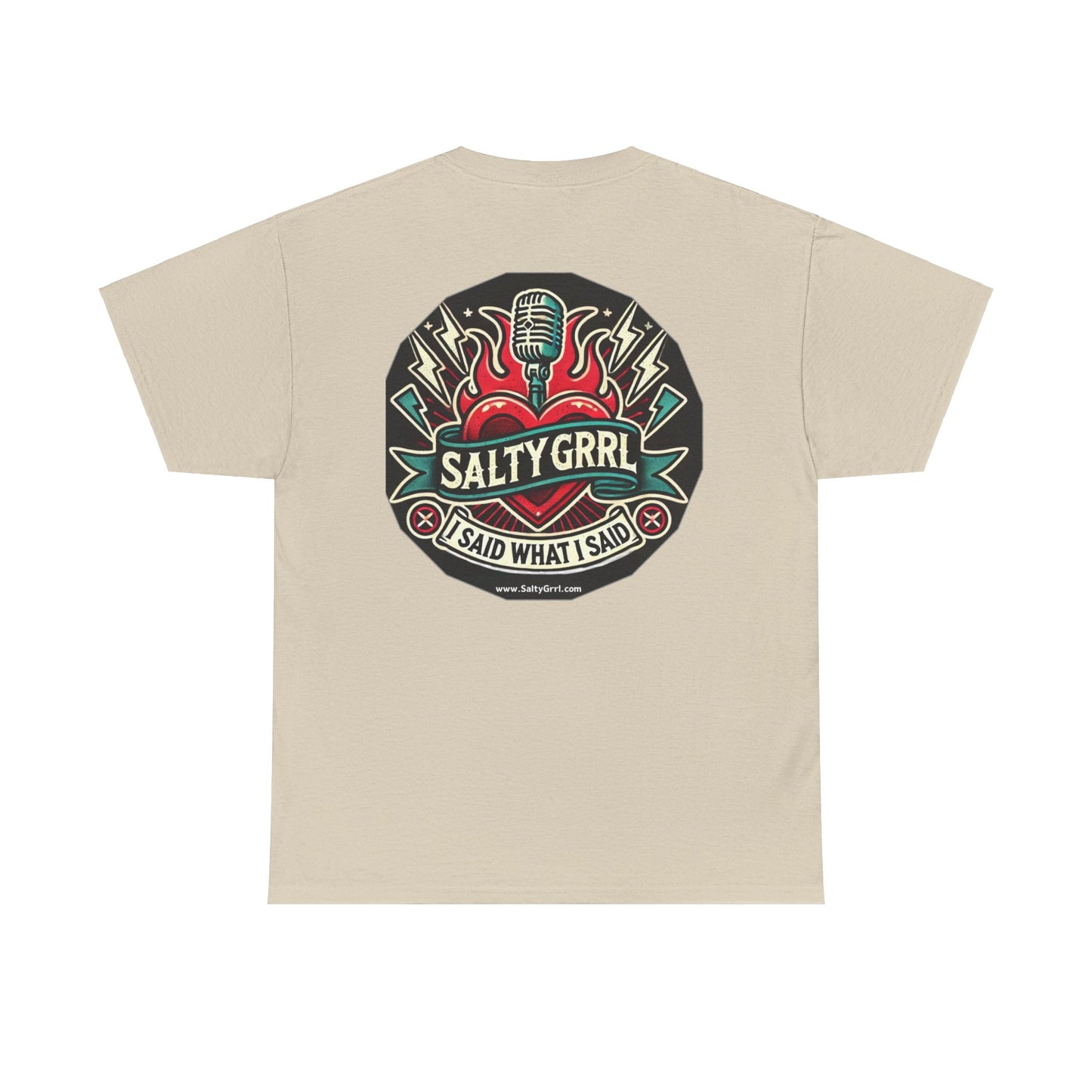 Salty Grrl Says - Human Rights Tee