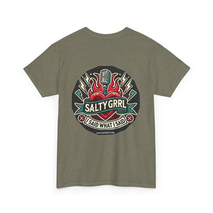 Salty Grrl Says Unisex Heavy Cotton Tee - 'Feral'