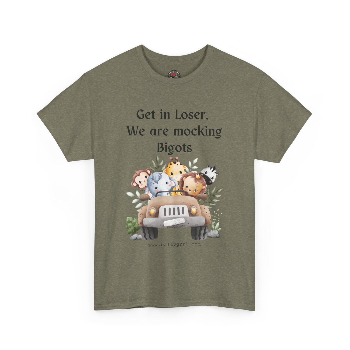 Salty Grrl Statement Tee - 'Mocking Bigots'