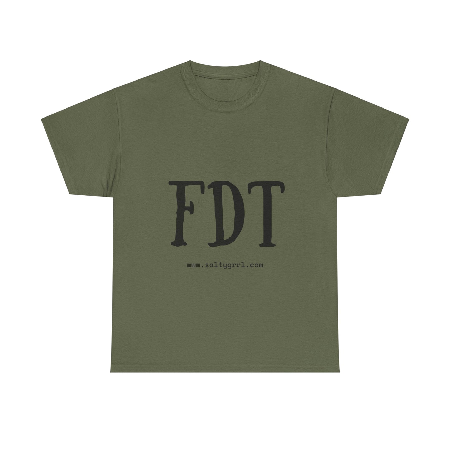 Salty Grrl Statement Tee - FDT Statement Shirt
