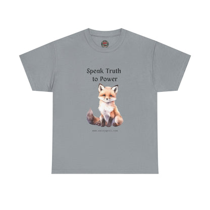 Salty Grrl Statement Tee - 'Truth Fox'