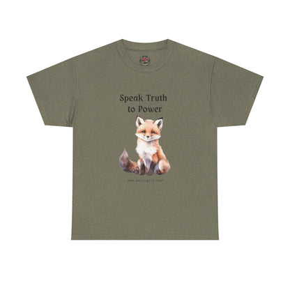 Salty Grrl Statement Tee - 'Truth Fox'