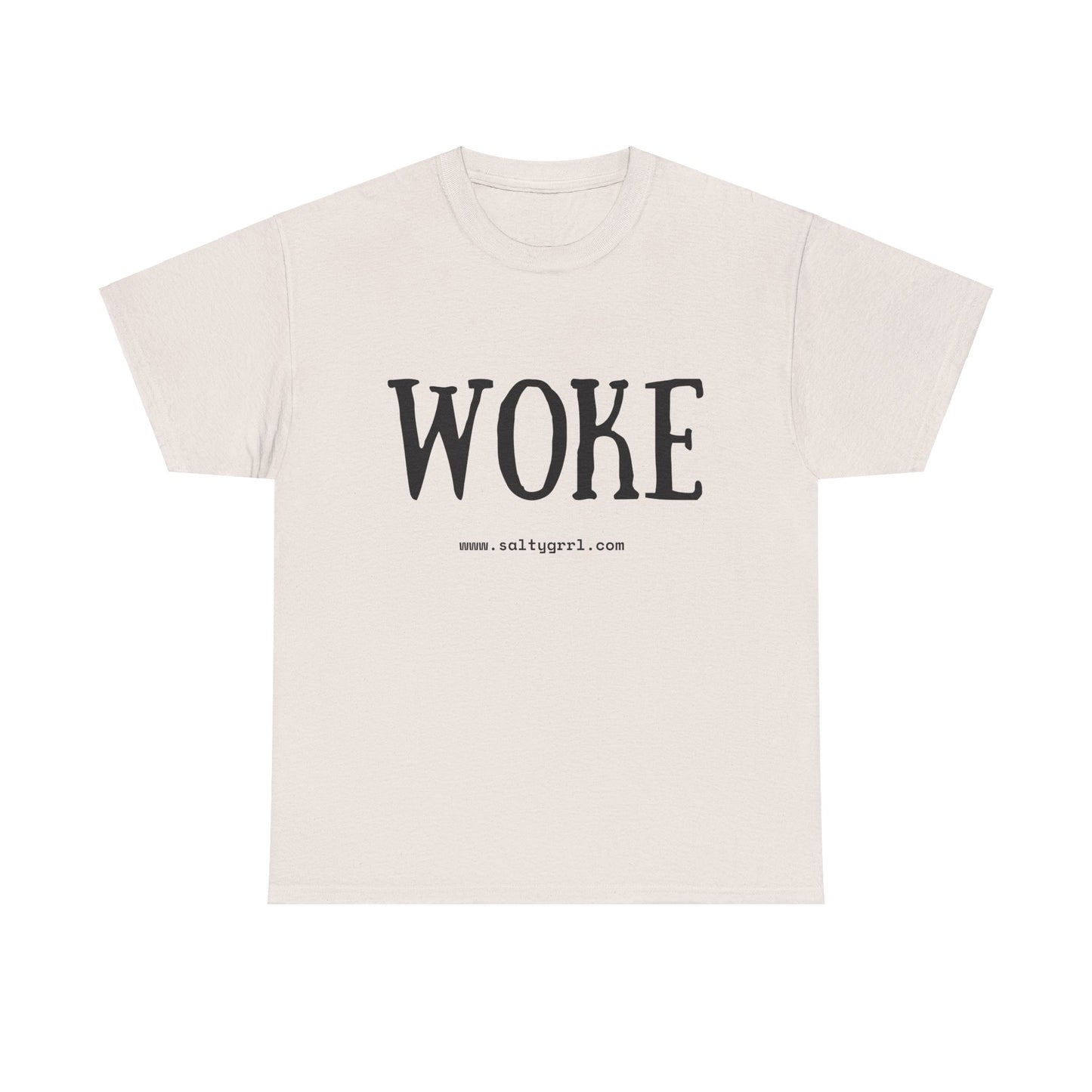 Salty Grrl Says Statement Tee - Woke