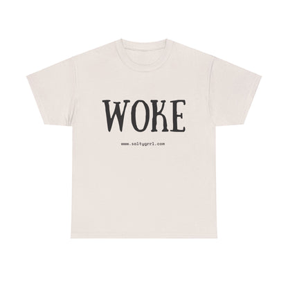 Salty Grrl Says Statement Tee - Woke