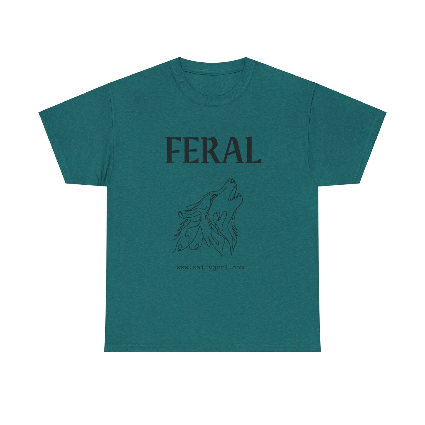 Salty Grrl Says Unisex Heavy Cotton Tee - 'Feral'