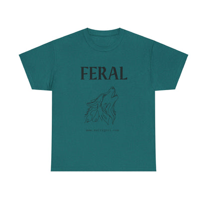 Salty Grrl Says Unisex Heavy Cotton Tee - 'Feral'