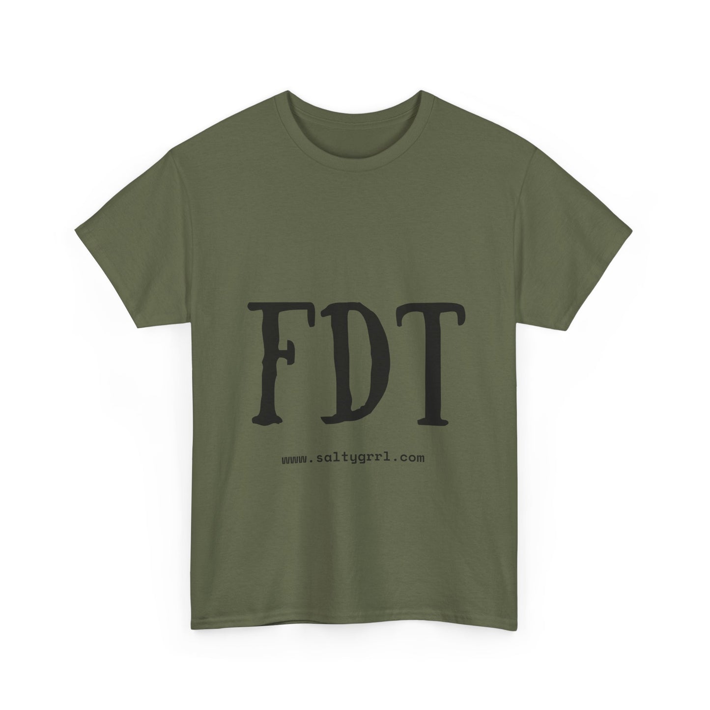 Salty Grrl Statement Tee - FDT Statement Shirt