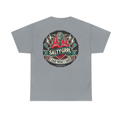 Salty Grrl Says - Human Rights Tee