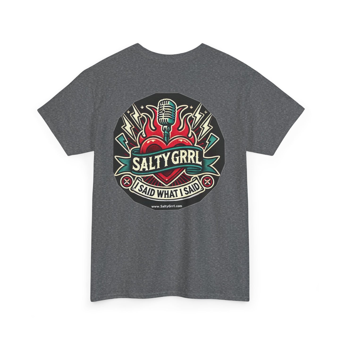 Salty Grrl Says - Human Rights Tee