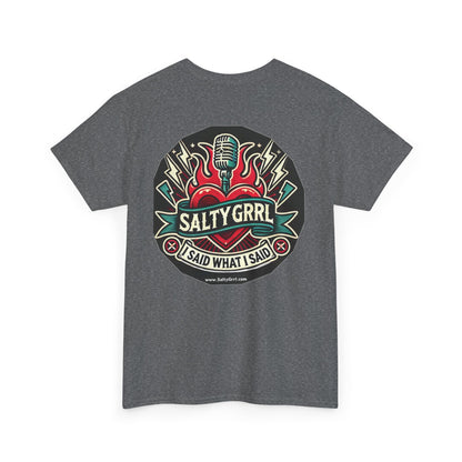 Salty Grrl Says - Human Rights Tee