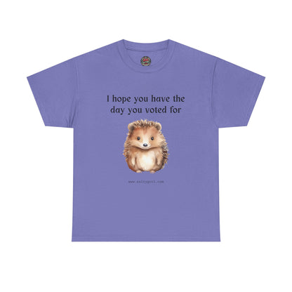 Salty Grrl Statement Tee - 'Hope Hedgehog'