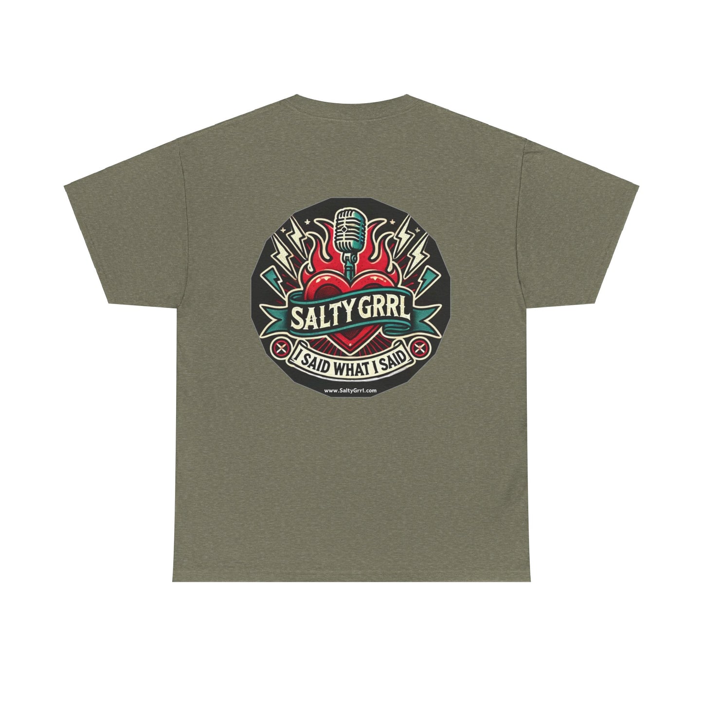 Salty Grrl Says Unisex Heavy Cotton Tee - 'Feral'