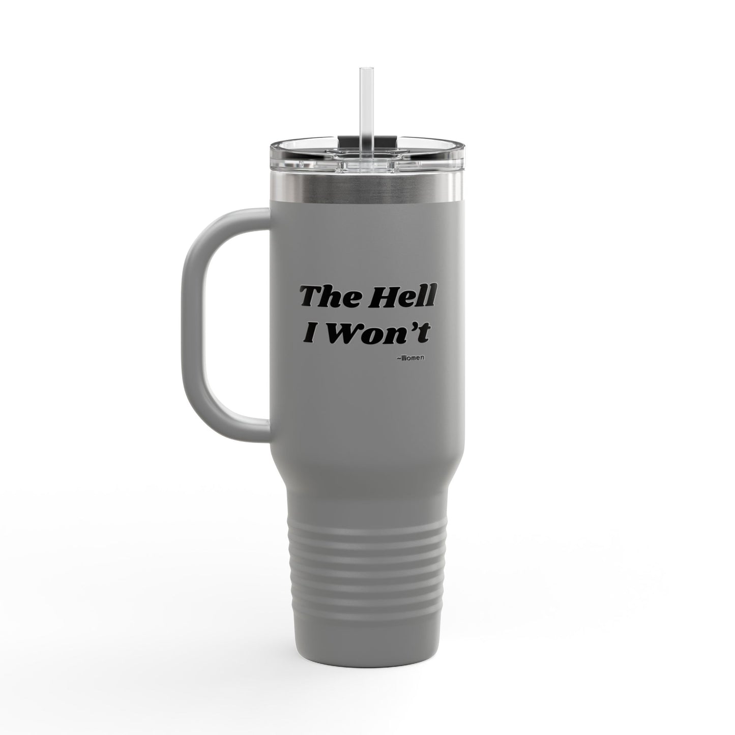 Salty Grrl Insulated Travel Mug - 40oz Motivational Tumbler with Straw