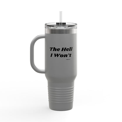 Salty Grrl Insulated Travel Mug - 40oz Motivational Tumbler with Straw