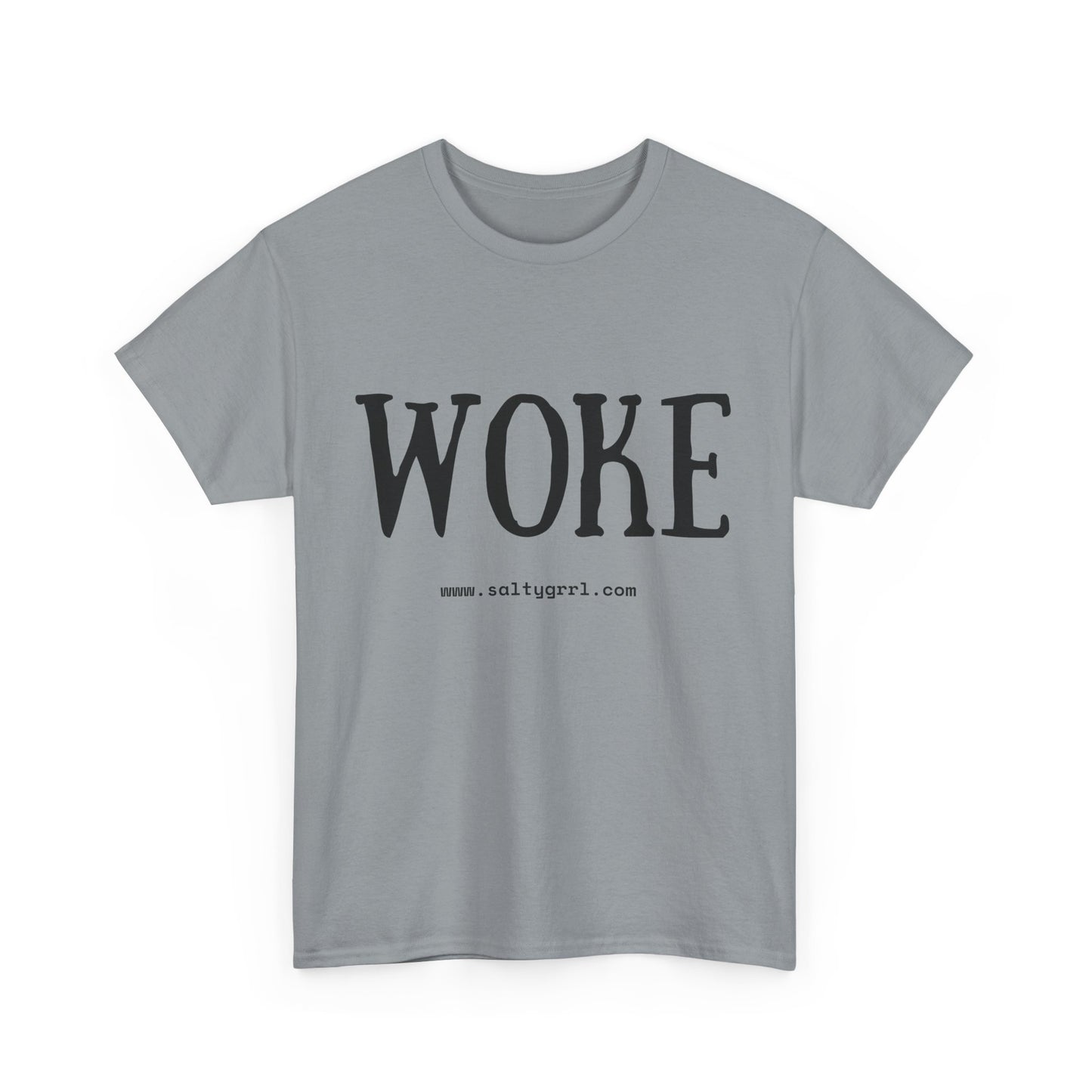 Salty Grrl Says Statement Tee - Woke