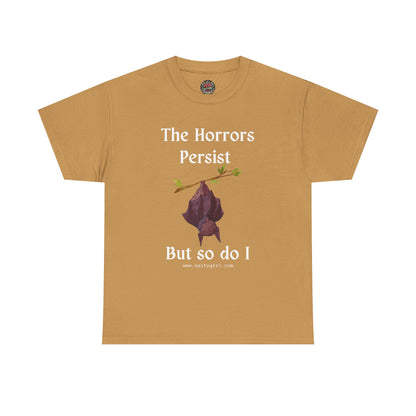 Salty Grrl Statement Tee - 'Horrors Persist'