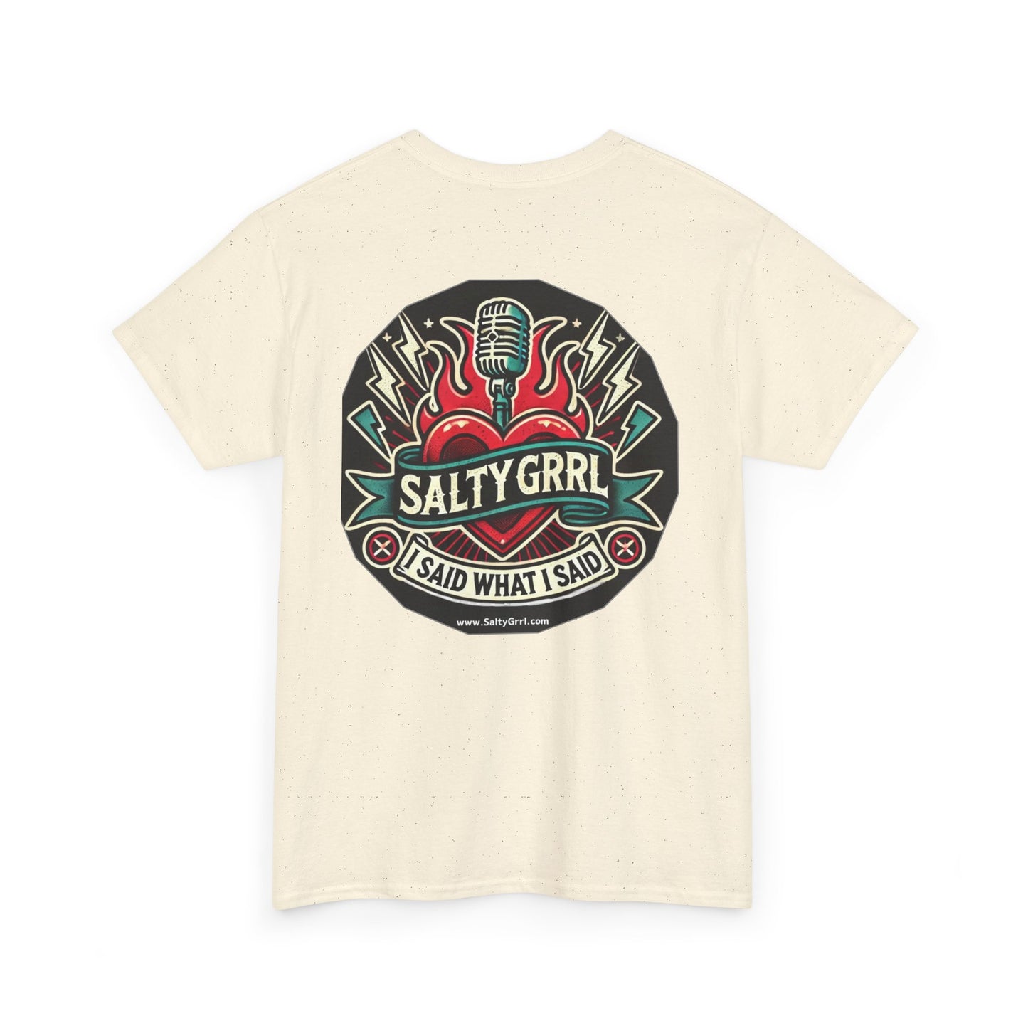 Salty Grrl Says - Human Rights Tee