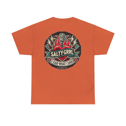 Salty Grrl Says - Human Rights Tee