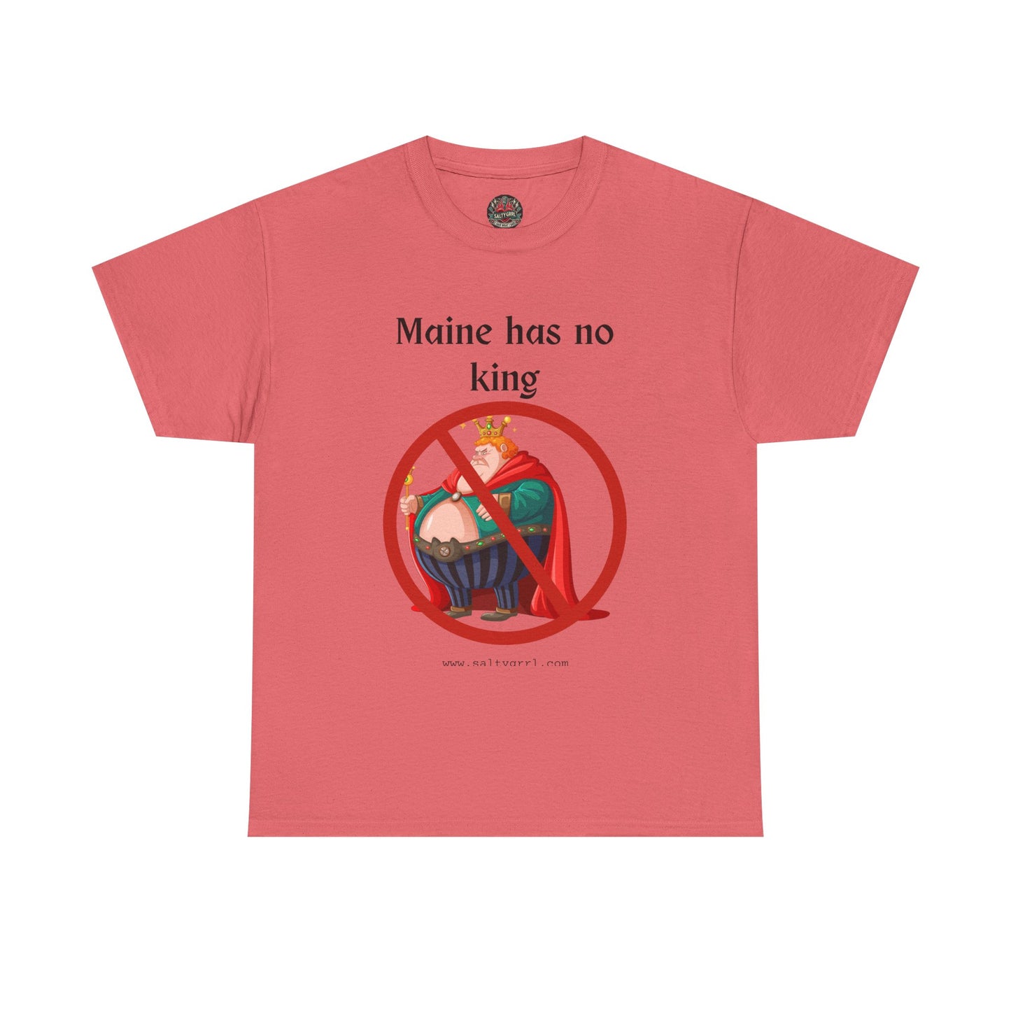 Salty Grrl Statement Tee - 'No King'