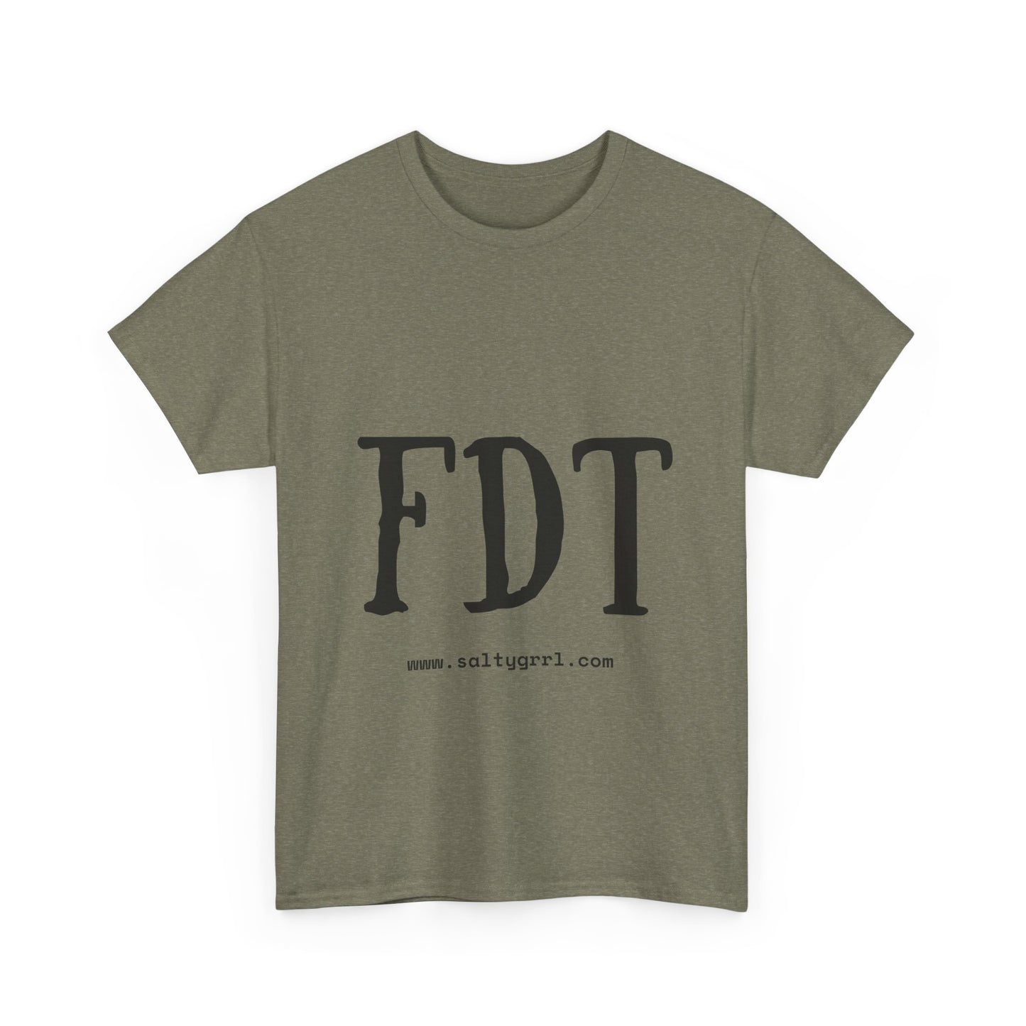 Salty Grrl Statement Tee - FDT Statement Shirt