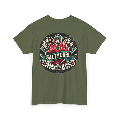 Salty Grrl Says - Human Rights Tee