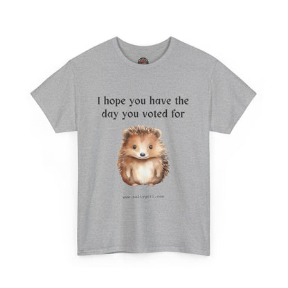 Salty Grrl Statement Tee - 'Hope Hedgehog'