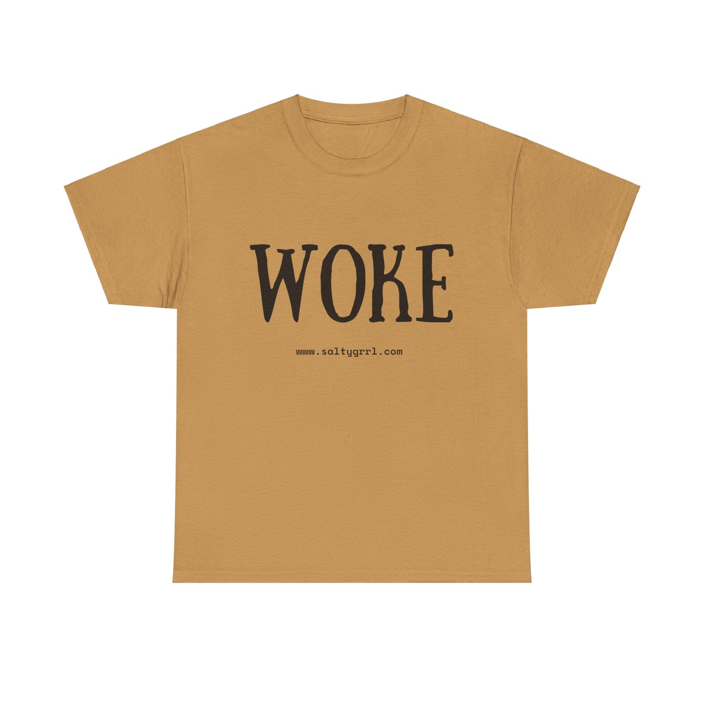 Salty Grrl Says Statement Tee - Woke