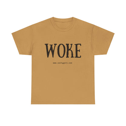 Salty Grrl Says Statement Tee - Woke