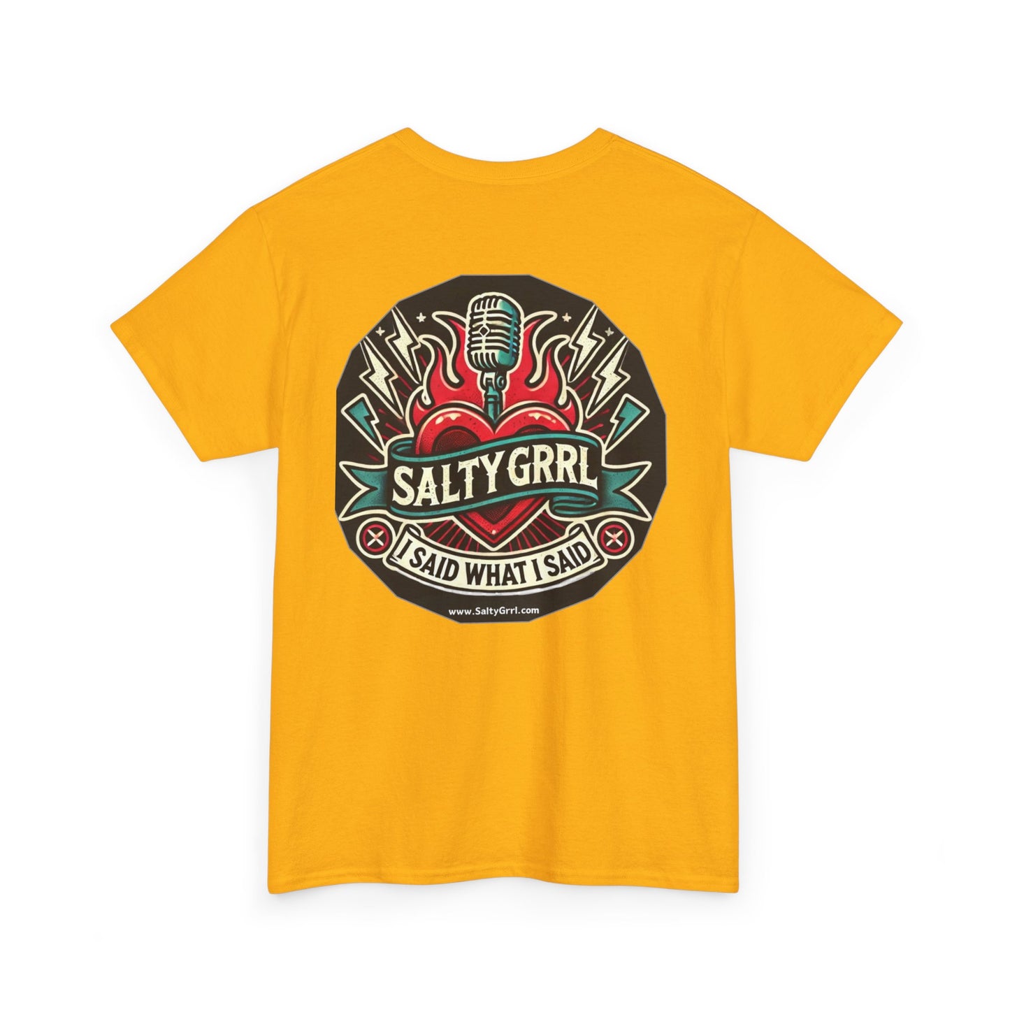 Salty Grrl Says - Human Rights Tee