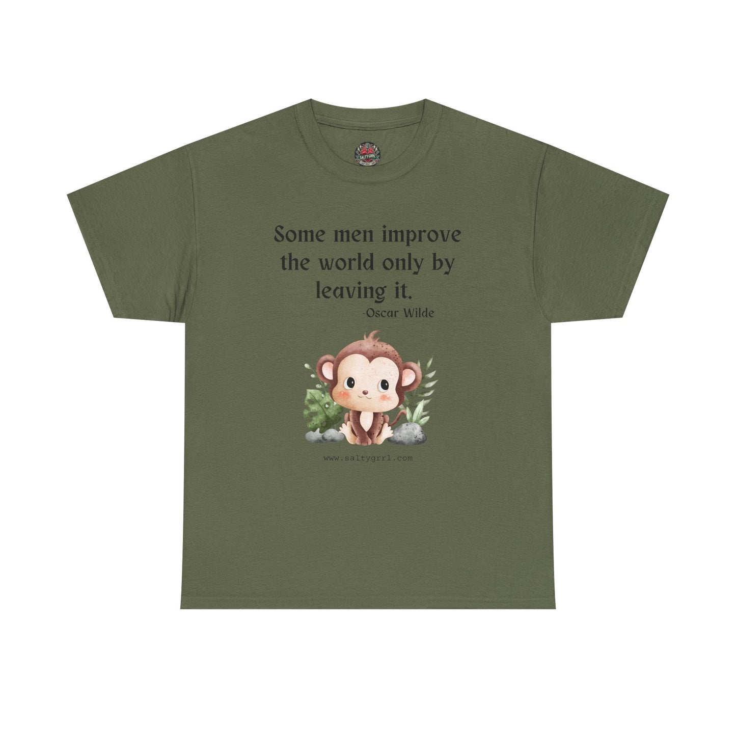 Salty Grrl Statement Tee - 'Some Men'