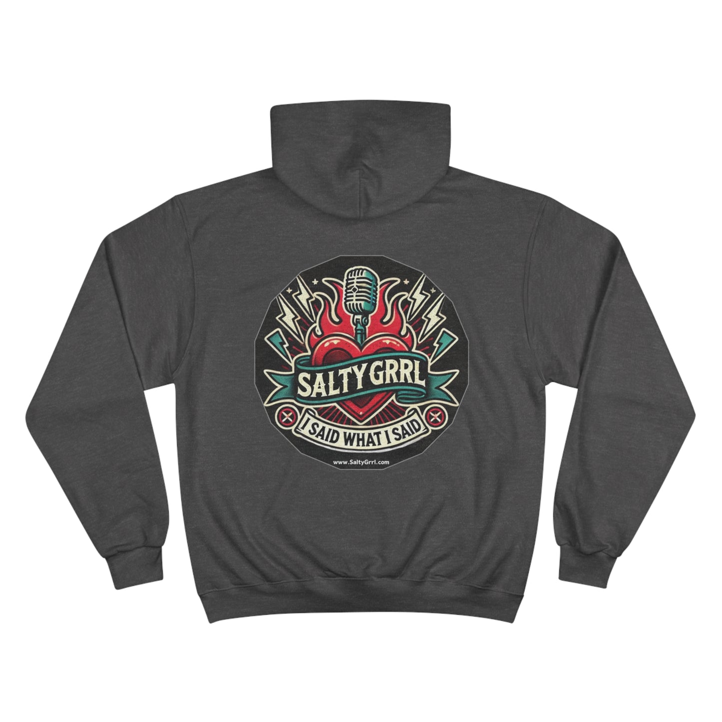 Badass Believer of Human Rights Champion Hoodie - Cozy Graphic Pullover for Casual Wear