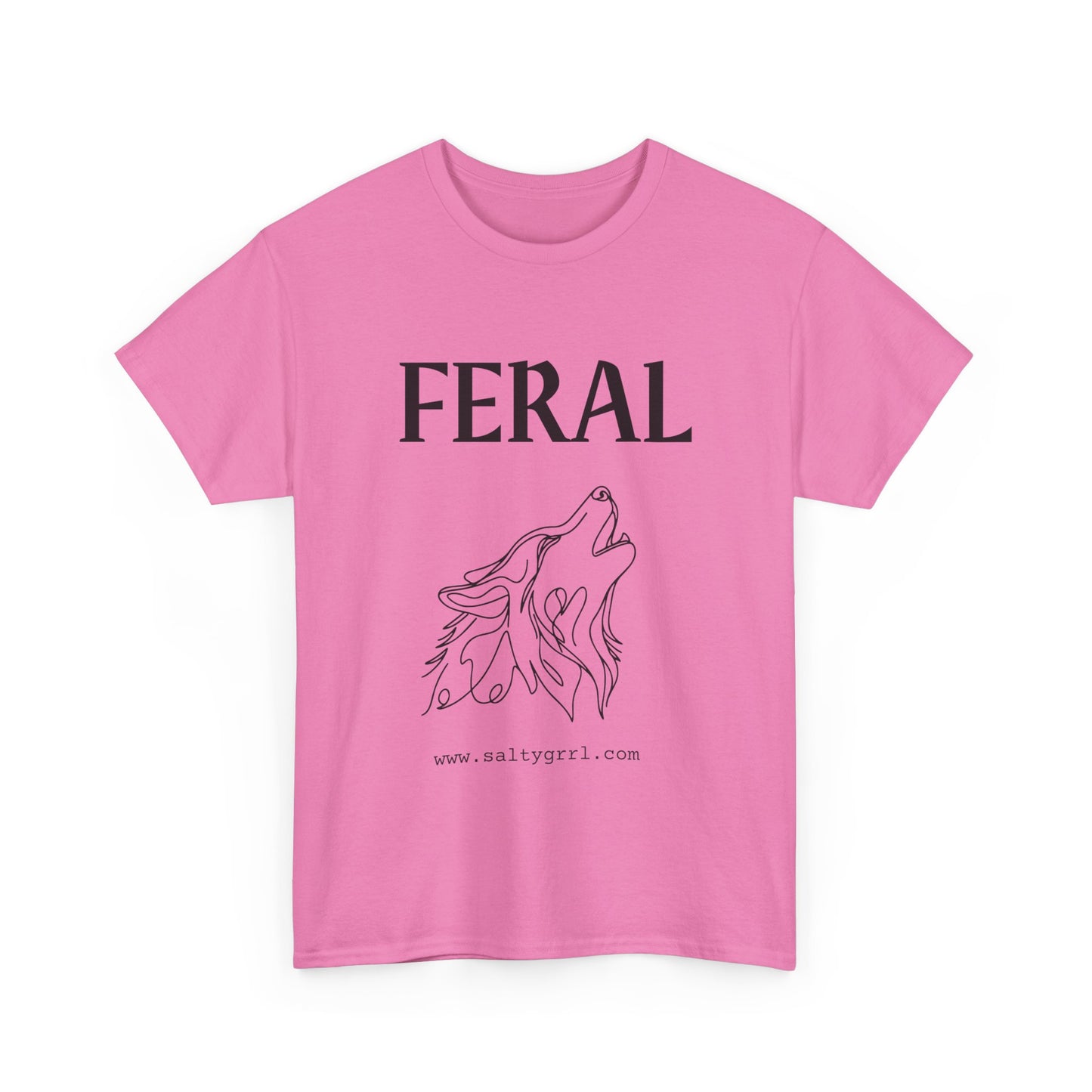 Salty Grrl Says Unisex Heavy Cotton Tee - 'Feral'