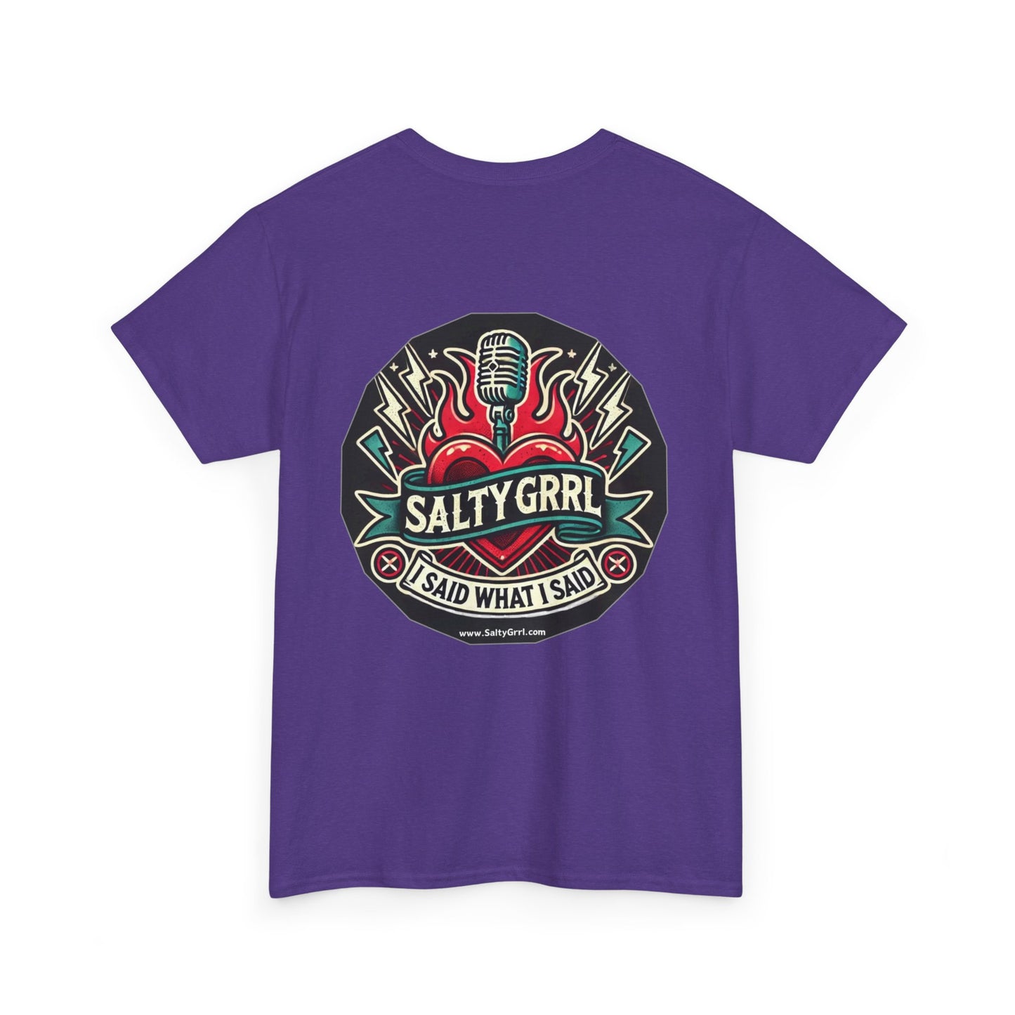 Salty Grrl Says Unisex Heavy Cotton Tee - 'Feral'