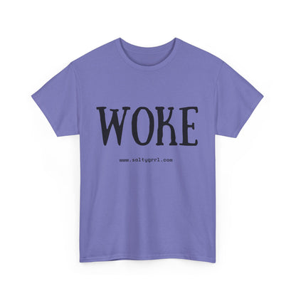 Salty Grrl Says Statement Tee - Woke