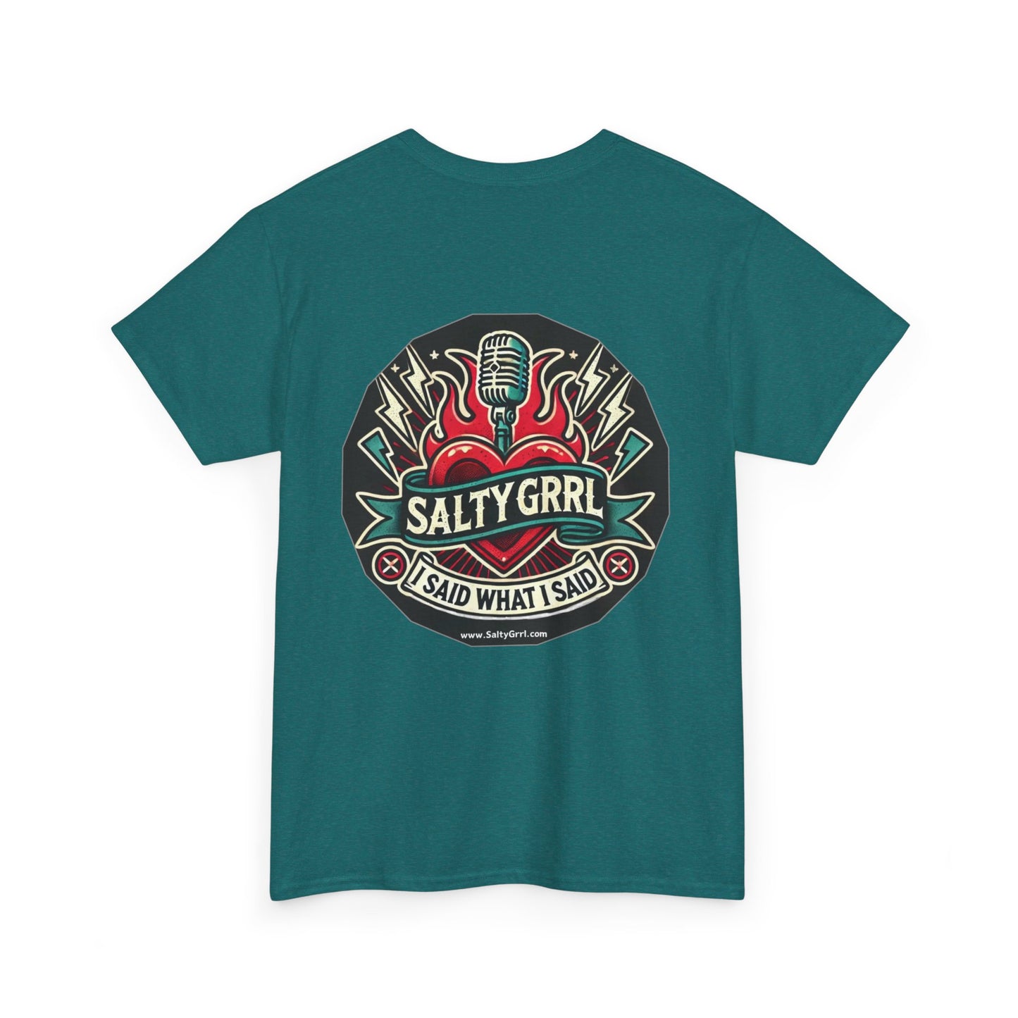 Salty Grrl Says Unisex Heavy Cotton Tee - 'Feral'